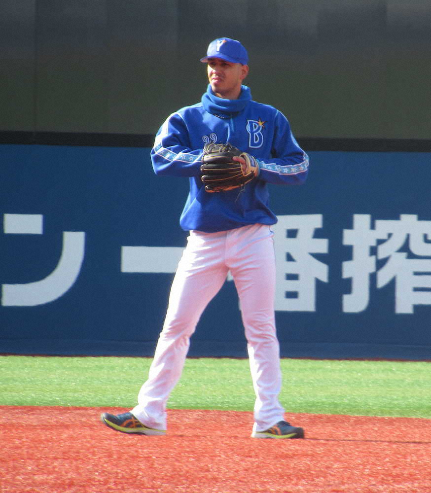 【画像・写真】DeNA・ソト　全体練習合流、右手首軽症を強調「状態上がってきている」