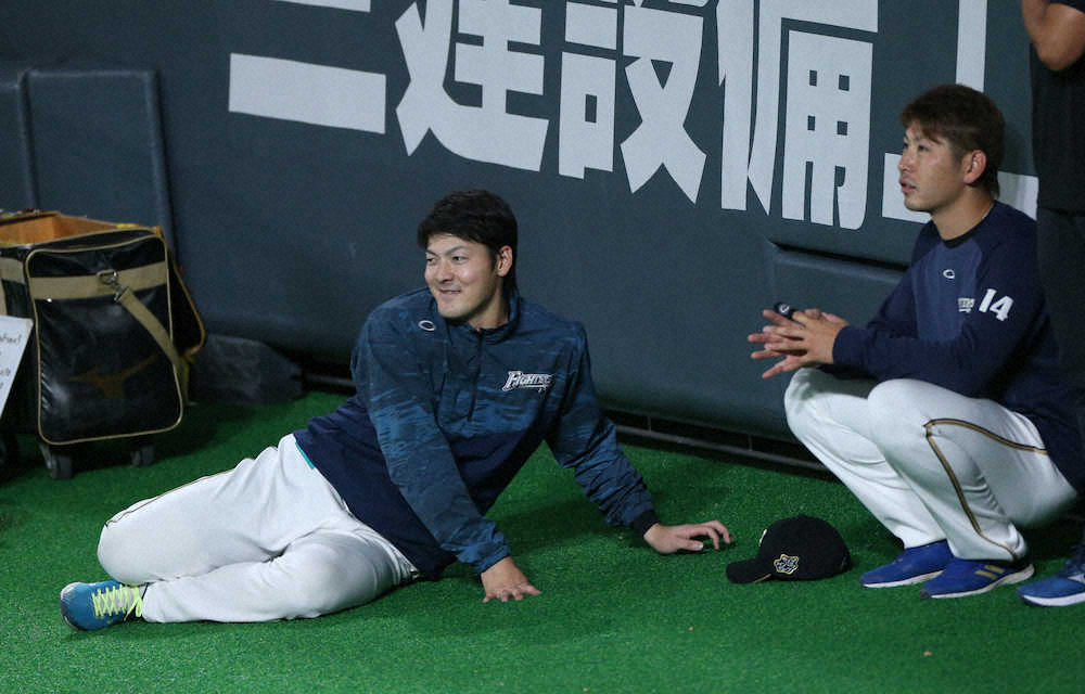 【画像・写真】日本ハム・加藤も結婚発表!のろけ全開「料理は全部うまい」