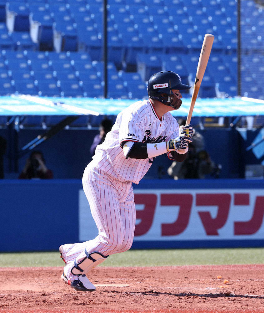 【画像・写真】ヤクルト村上　今季初打点「良いスイングができた」