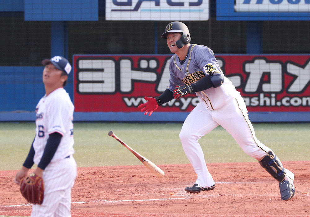 【画像・写真】阪神　ヤクルトに14安打10得点で大勝　島田、陽川に一発　投手陣も零封