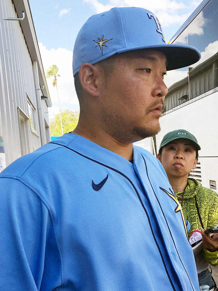 【画像・写真】レイズ・筒香が帰国　キャンプ施設閉鎖、入国制限などで急きょ