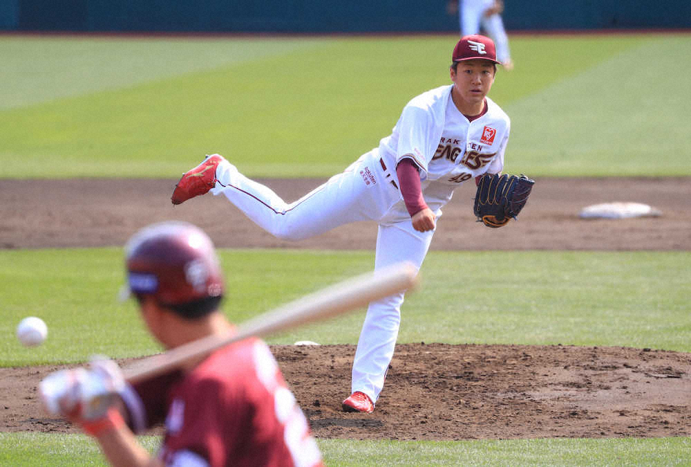 【画像・写真】楽天・福森　“熱ケツ”真っ向勝負で150キロ出た！「0点に抑えられたのは収穫」