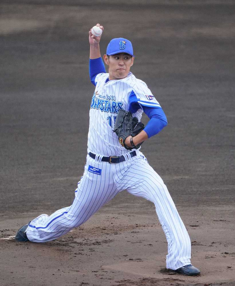 【画像・写真】DeNA・井納、久々実戦登板　力強さ復活　先発枠狙う