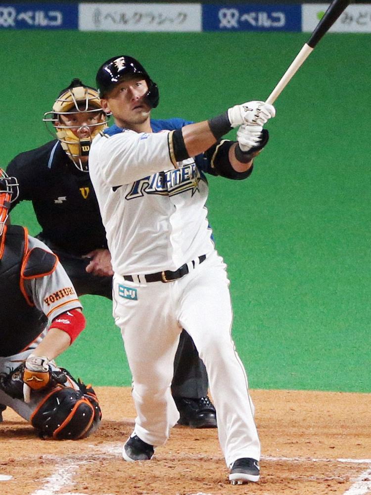 【画像・写真】【日本ハム】本塁打を打てば勝率・619　主砲・中田が勝利に導く