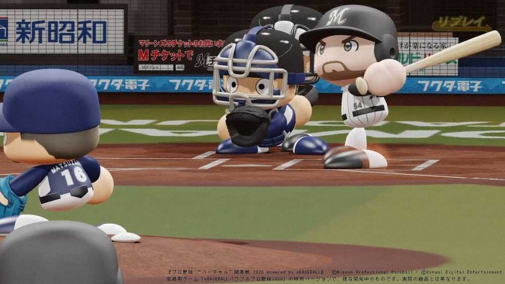【画像・写真】NPB＆コナミ「プロ野球“バーチャル”開幕戦」を配信、eBASEBALL活躍選手がプレー