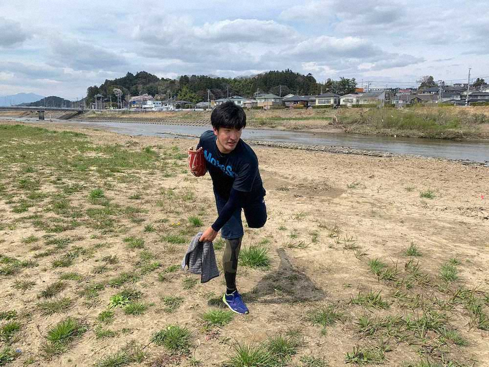 【画像・写真】自炊始めました!楽天・弓削　栄養意識で状態維持「サラダを積極的に」