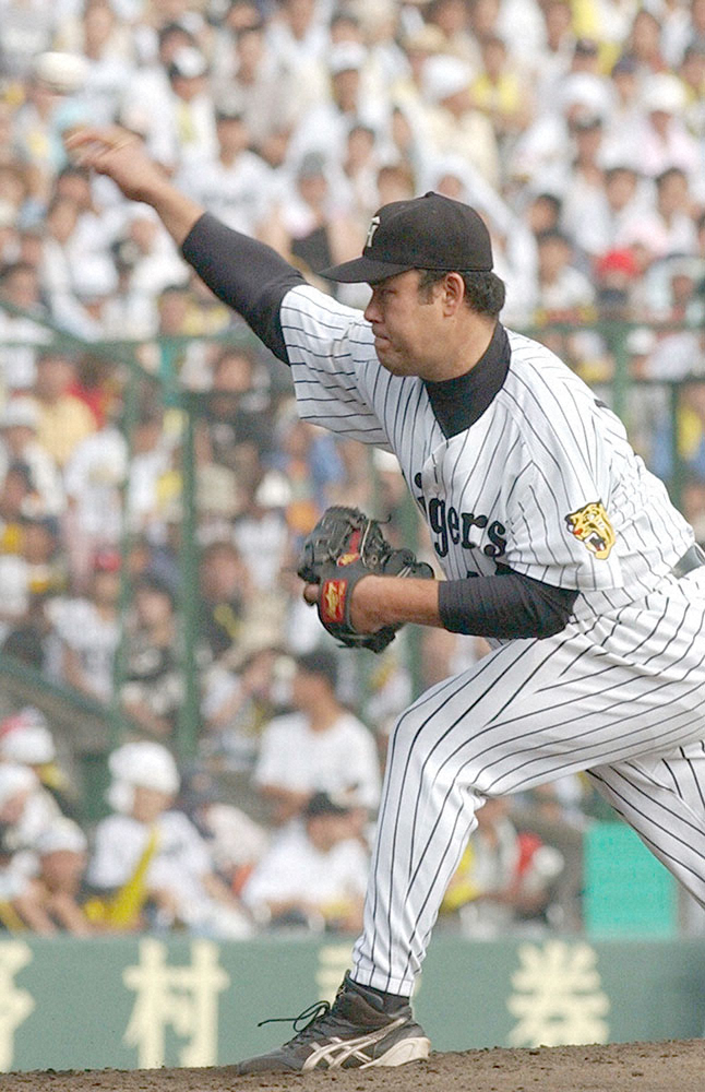 【画像・写真】伊良部力投、片岡同点弾、赤星サヨナラ打で星野阪神V…ネットにエール続々「コロナに負けるな」