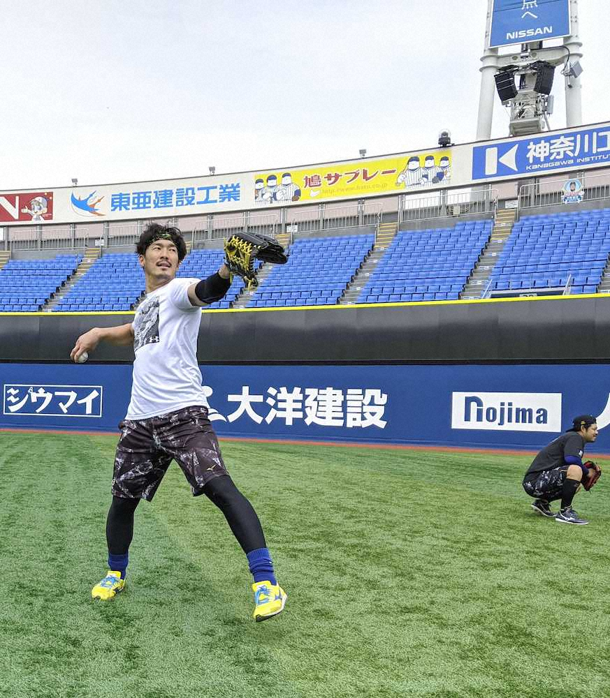 【画像・写真】DeNA・梶谷、好調OP戦感覚の維持目指す「モチベーション高くキープすること心掛けて」