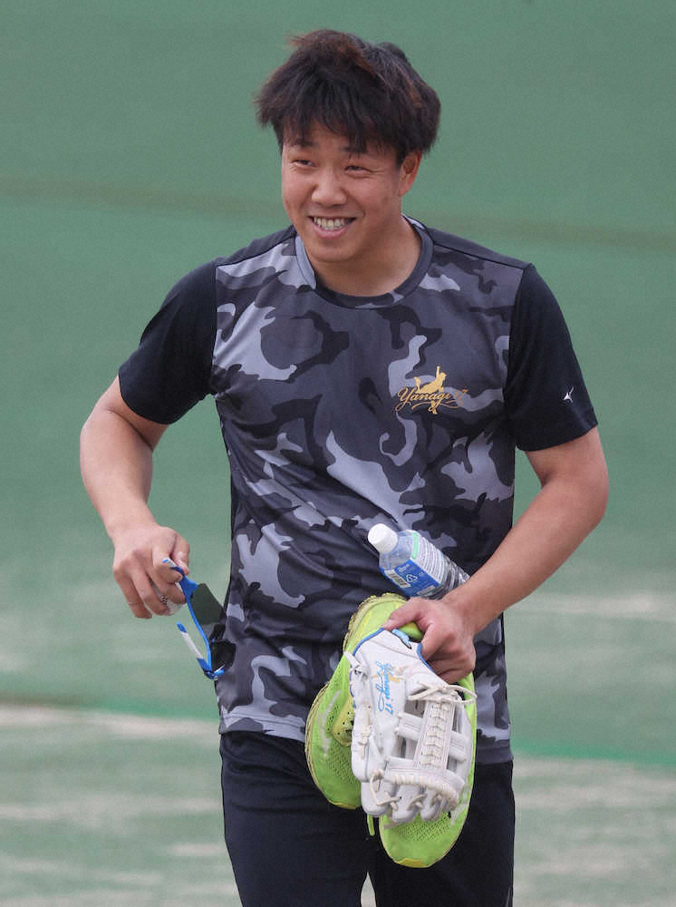 【画像・写真】中日・柳、日本シリーズで松坂との再会誓う「少しでも近づけるよう頑張ります」