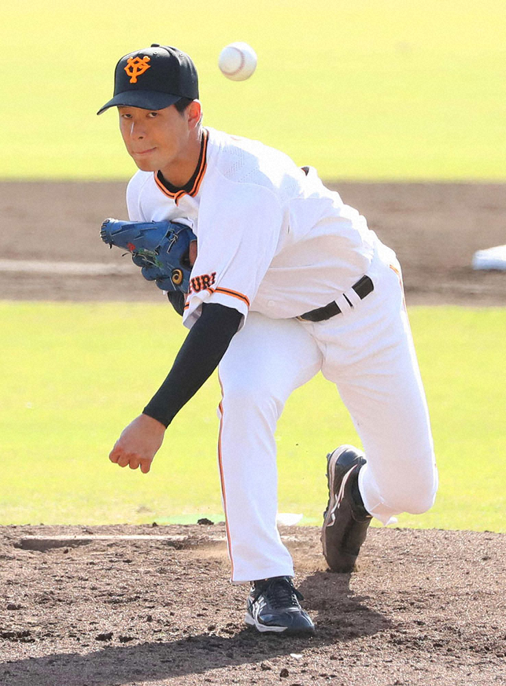 【画像・写真】巨人・大江「課題はっきりした」シート打撃で16球　裏方さんへの感謝も