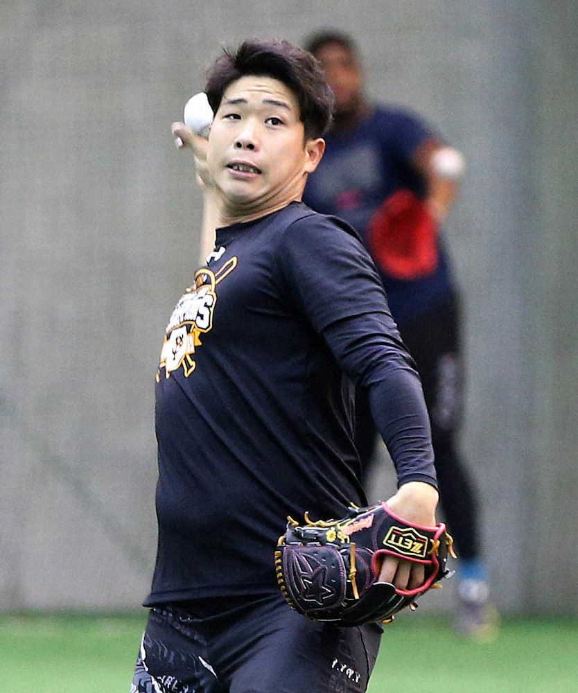 【画像・写真】巨人・鍬原　ブルペンで初の100球超え　無事の開幕信じ「決められた時間を有効に」
