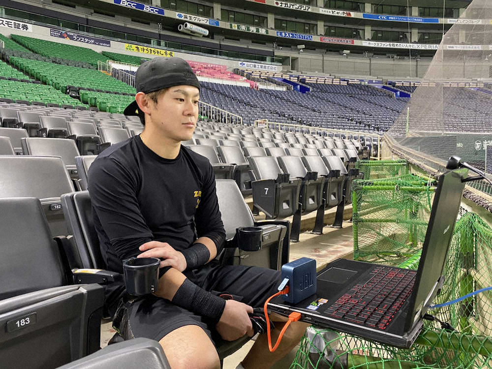 【画像・写真】ソフトB牧原　モチベーション維持秘策は自宅での料理　見えない開幕へ「食」でも万全期す