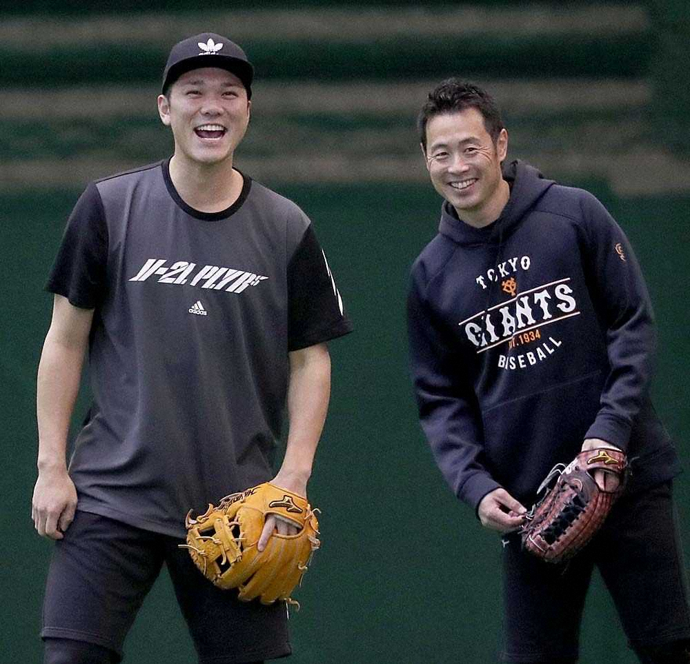 【画像・写真】巨人・坂本が質問に答えます　29日に亀井とインスタ生配信に登場