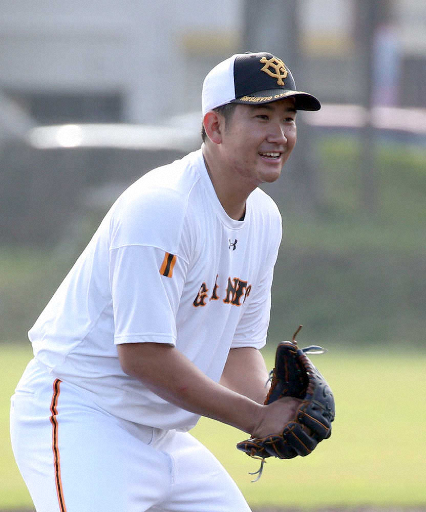 【画像・写真】巨人・菅野「強度もどんどん上げていきたい」ブルペンで42球