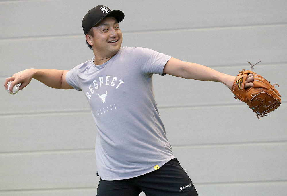 【画像・写真】巨人・沢村　27球投げ込み、150キロ迫る「力強いボールを投げられている