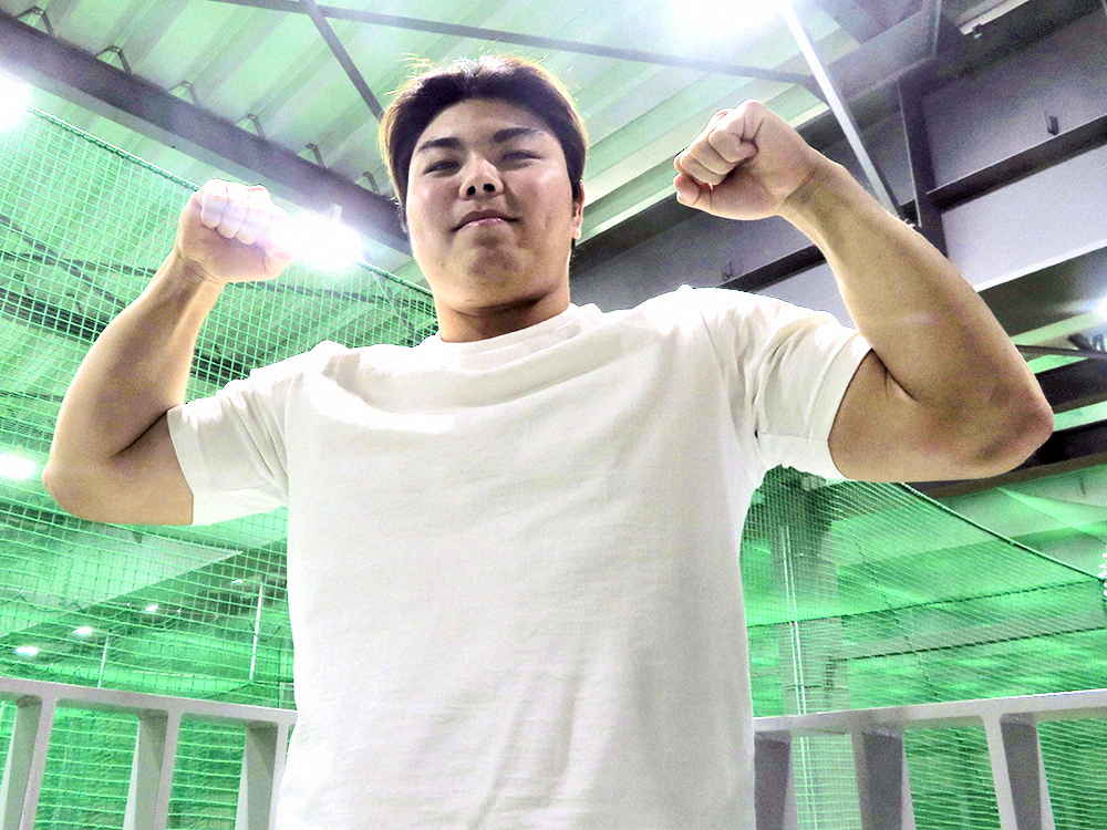 【画像・写真】西武・平良　6キロ減量し100キロ切り　目指すは球速の大台突破「伸びがある160キロ出したい」