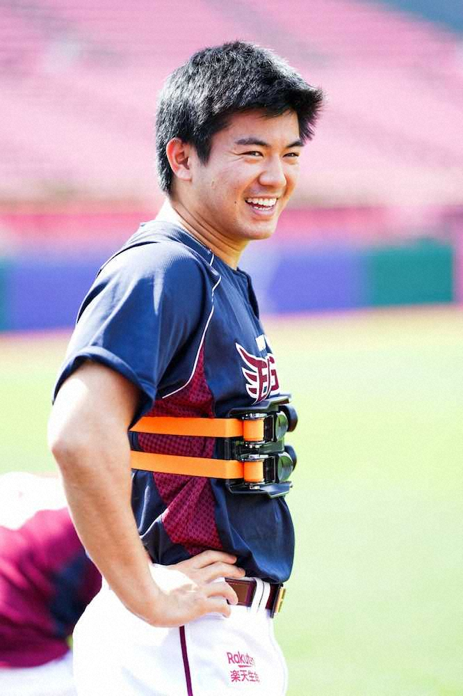 【画像・写真】楽天ドラ3津留崎　本格的ウエートトレ再開に「筋肉も喜んでいます！」