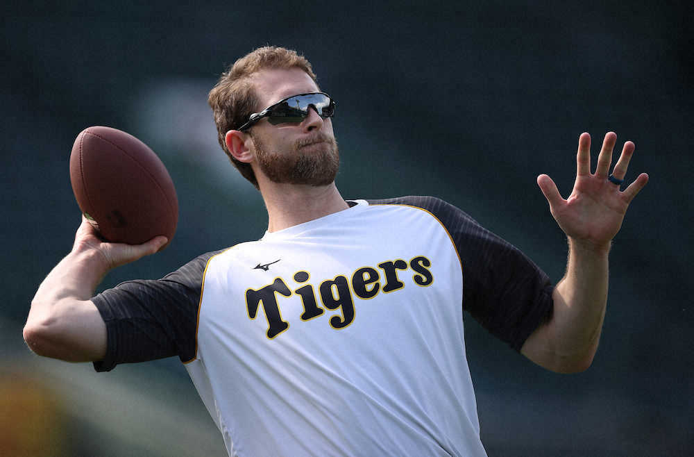 【画像・写真】阪神新助っ人・ガンケル　開幕へスライダー改善「集中して取り組んでいます」