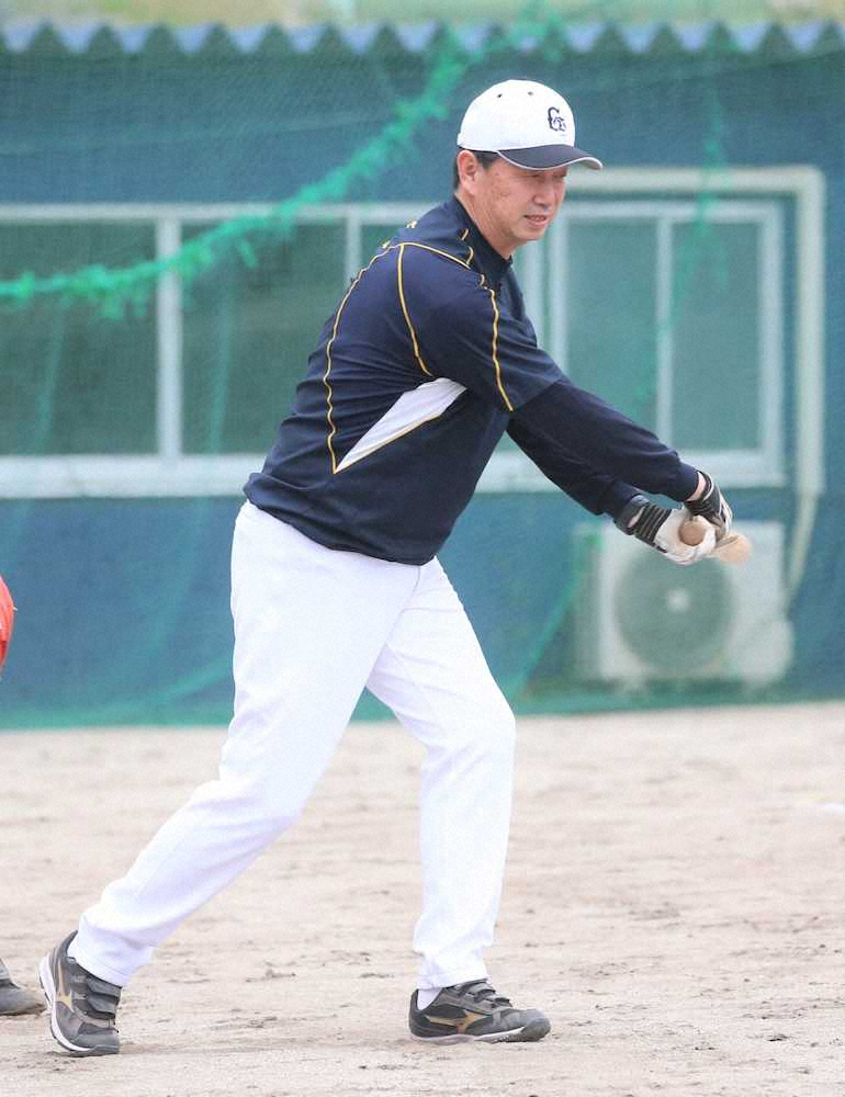 【画像・写真】学法石川・佐々木監督、夏の甲子園中止でも…「区切り」の県大会開催を！