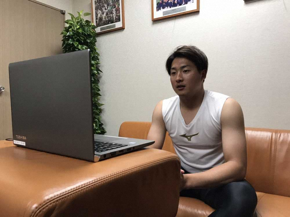 【画像・写真】ヤクルト・梅野　勝利の方程式入り目標　「去年は不調の波あった。それをつくらないように」