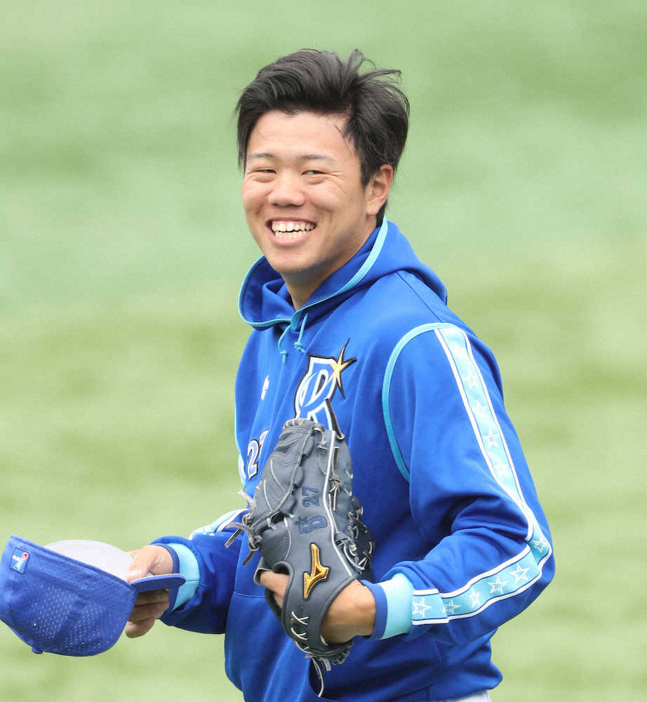 【画像・写真】DeNA・上茶谷　6月開幕に気合十分 「改めて気持ち入れ直した」