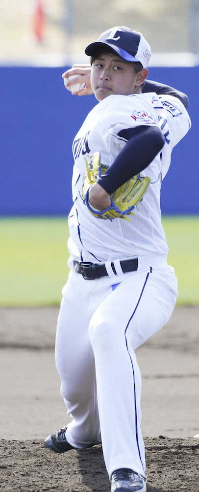 【画像・写真】西武・竹下潤スカウト　ドラ6井上へ　印象的だったスライダー「プロの世界で思う存分」