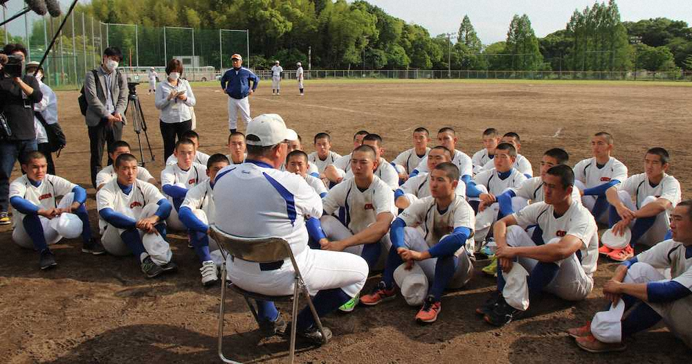 【画像・写真】福岡・筑陽学園　19日から練習再開も…中村主将「本当につらい」