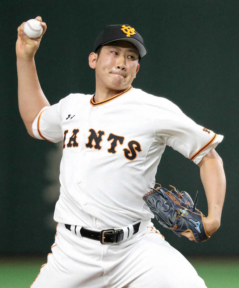 【画像・写真】巨人・菅野「グッドだと思います！」　開幕へ手応え40球