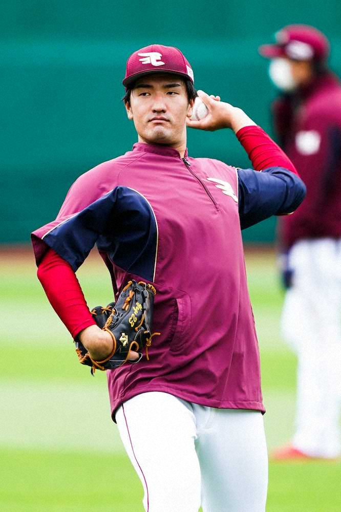 【画像・写真】「和製ランディ」楽天・弓削がブルペンで112球の熱投