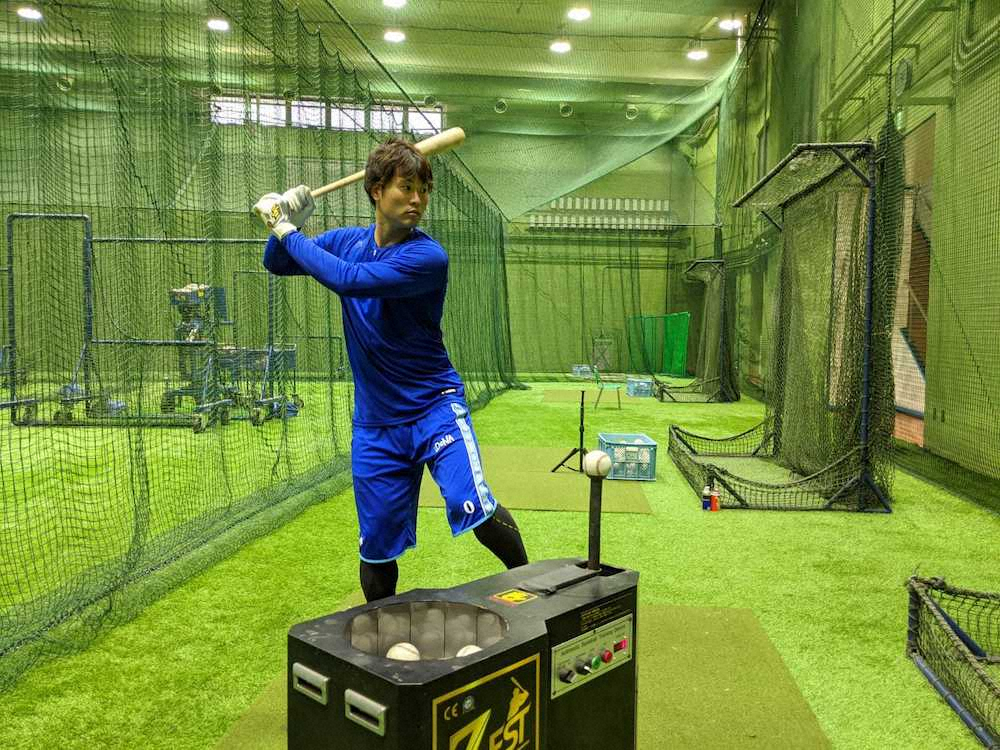 【画像・写真】DeNA・中井　自主練習で成果「体重キープできた中で、筋量上がっていた」