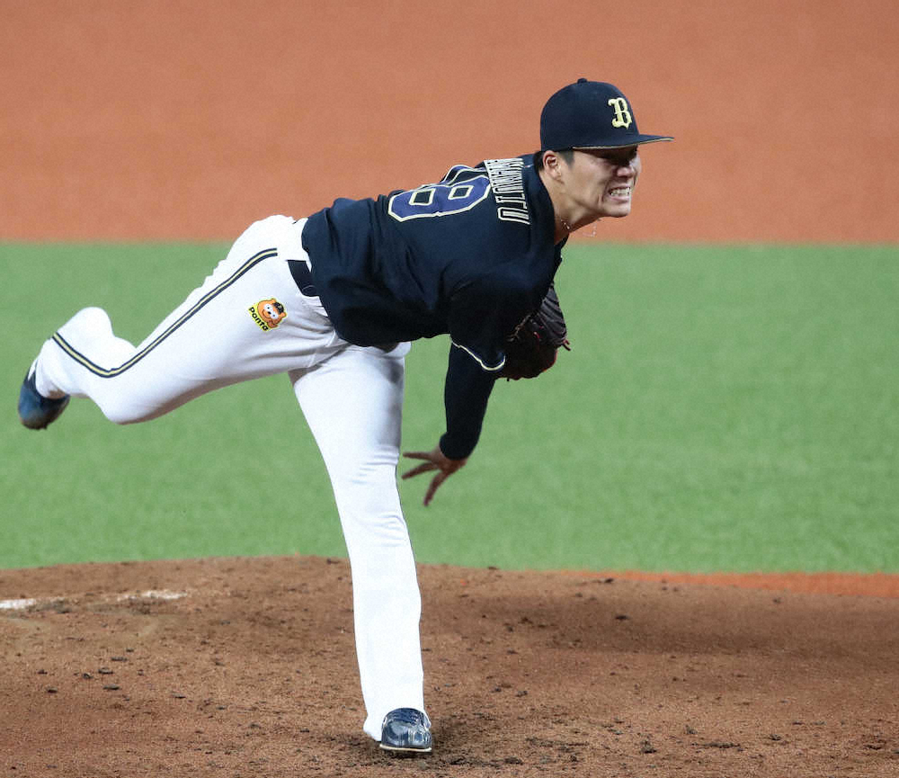 【画像・写真】オリックスのWエース調整着々　山岡「全球種試せた」　山本「良いフォームになってきた」