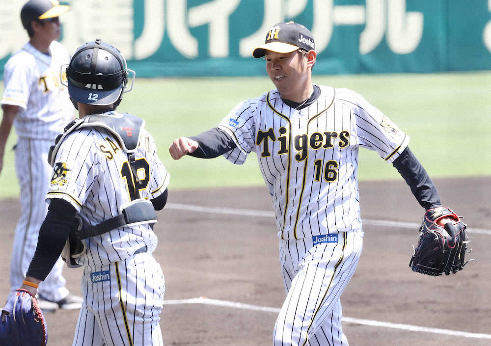 【画像・写真】阪神・西勇　70日ぶり実戦登板で2回無失点“開幕デモ”　「今日投げられたことで次の調整が明確に」