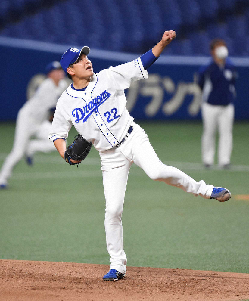 【画像・写真】中日・大野雄　2失点も「意図した球がしっかり投げられていればいい」