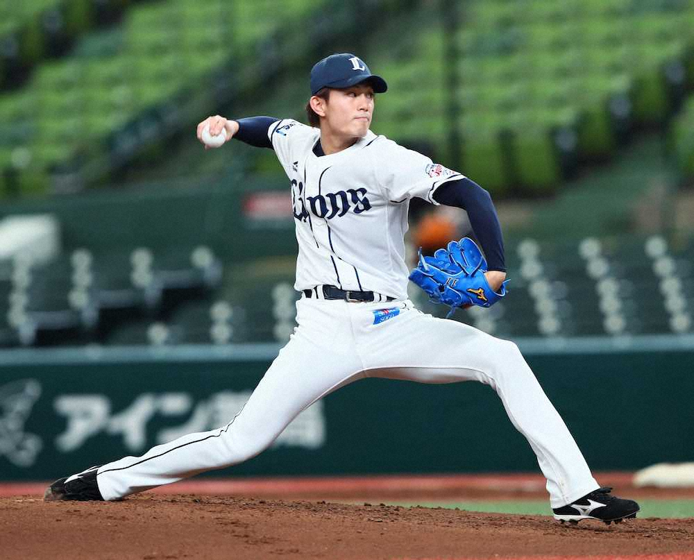 【画像・写真】西武・今井　紅白戦で3回完全！最速153キロマークも「今日の結果に満足せず」