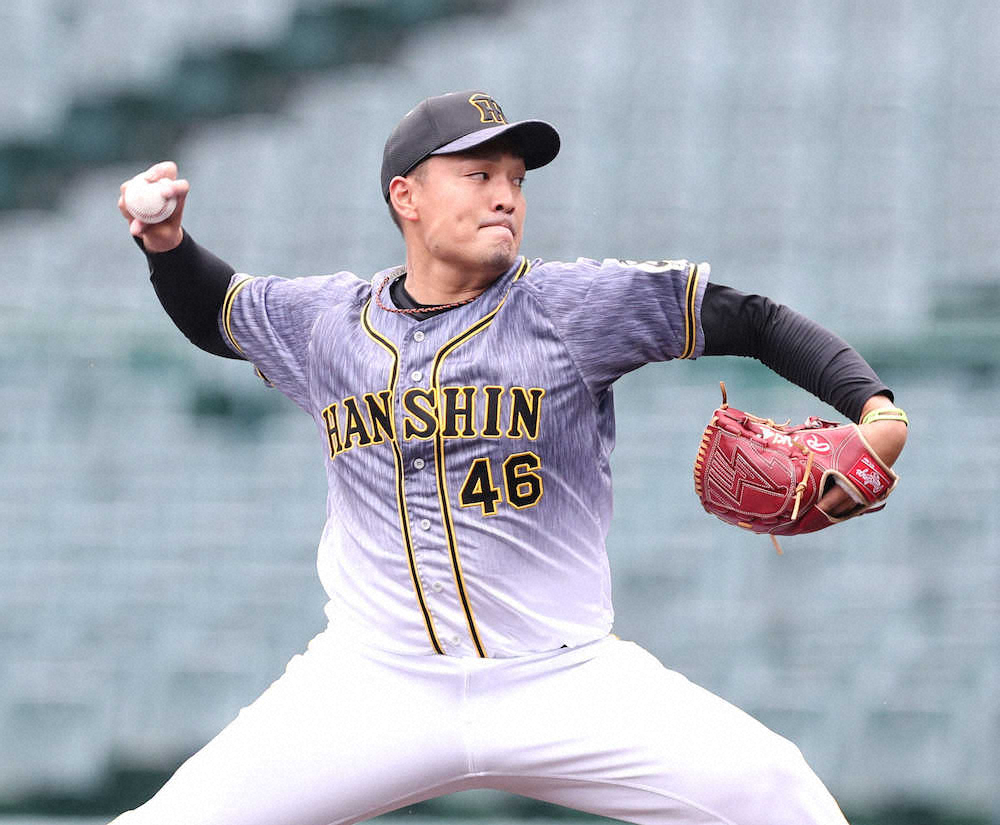 【画像・写真】阪神・秋山　1回無失点　紅白戦に先発