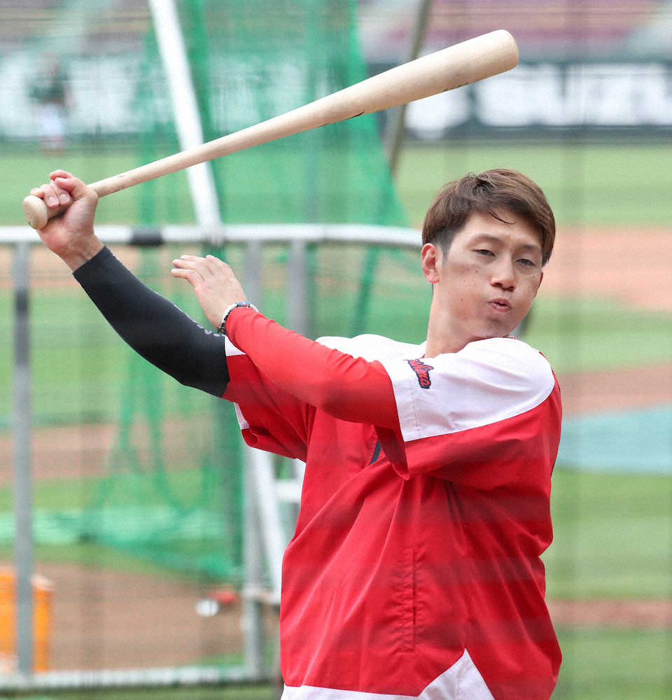 【画像・写真】広島「20年型打線」構想　3番ピレラ、4番誠也、松山離脱で5番は西川