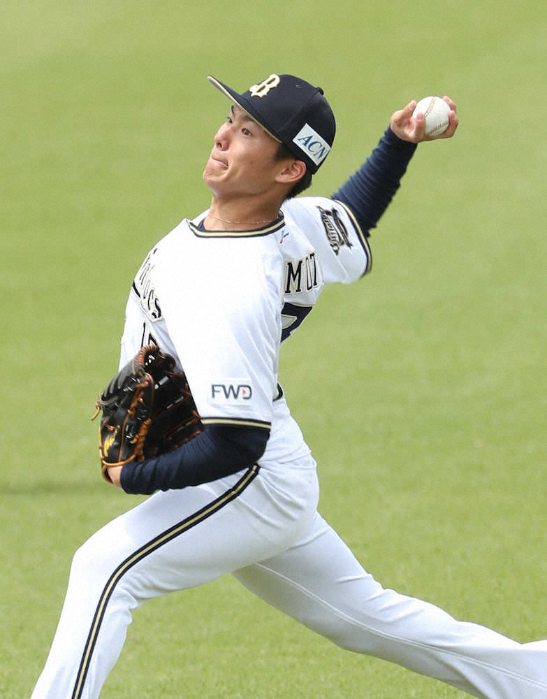 【画像・写真】オリックス・山本　鷹キラー継続だ　新加入バレンティンも「パフォーマンス上げる意味でいいこと」