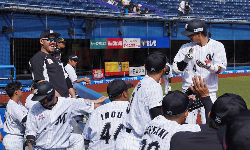 【画像・写真】ロッテ・藤岡、2ラン含む2安打4打点！定位置死守へ「結果残すしかない」