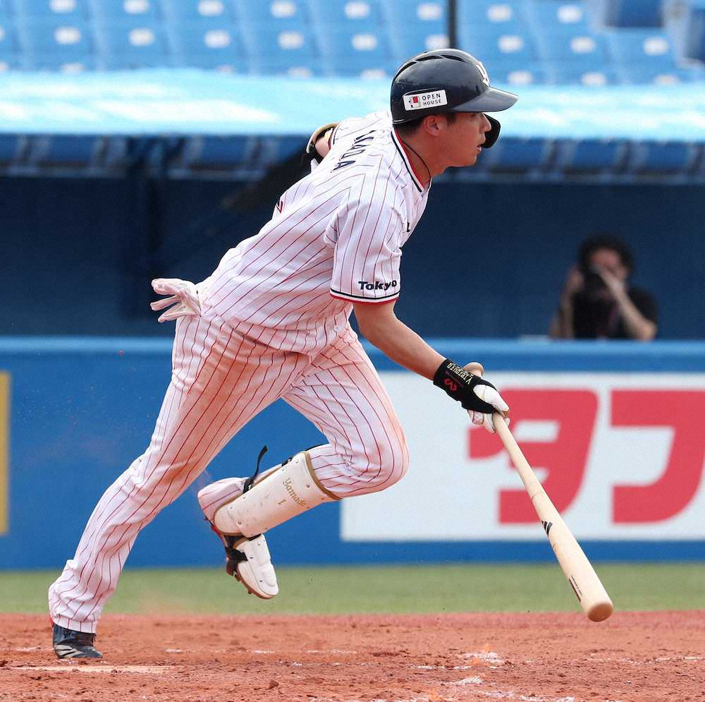 【画像・写真】ヤクルト・山田「高い目標持って取り組む」　120試合制でも4度目トリプルスリー達成へ意欲