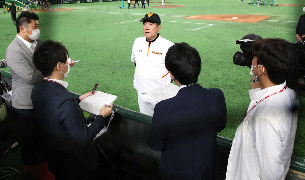 【画像・写真】巨人・原監督「やっぱり野球というものが非常に好きなんだな」　2カ月ぶり練習試合再開に喜び