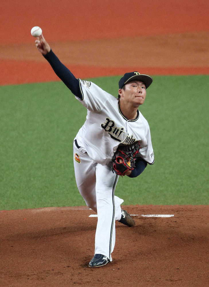 【画像・写真】先発登板した山本（撮影・後藤　正志）