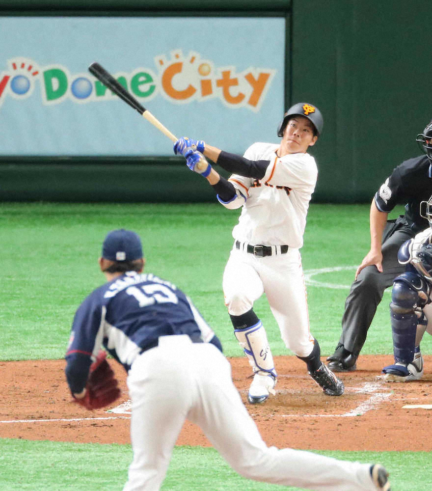 【画像・写真】「ヤングG」躍動！25歳・松原アピール弾　吉川尚マルチ＆湯浅も適時打