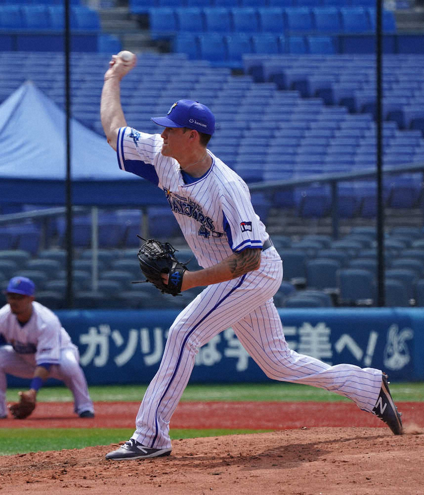 【画像・写真】DeNA大敗もラミレス監督、投手陣に手応え　ピープルズは「今年でベストな投球」