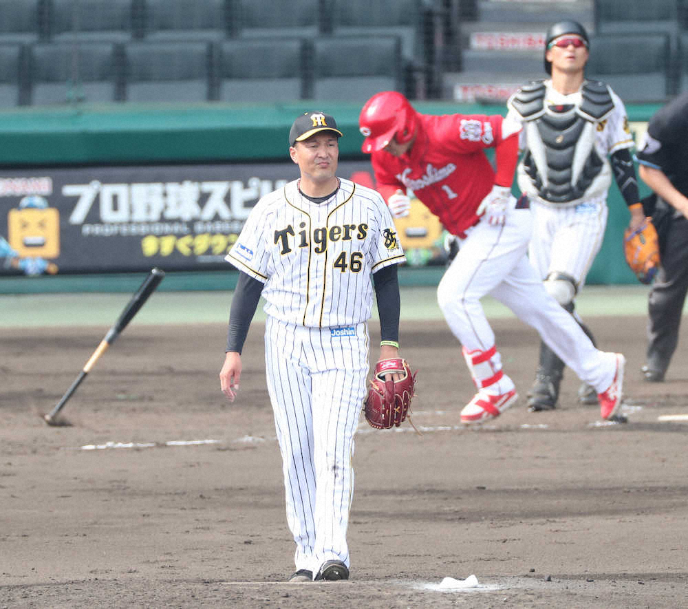 【画像・写真】阪神先発・秋山　5回無四球無失点　ローテ入り大前進