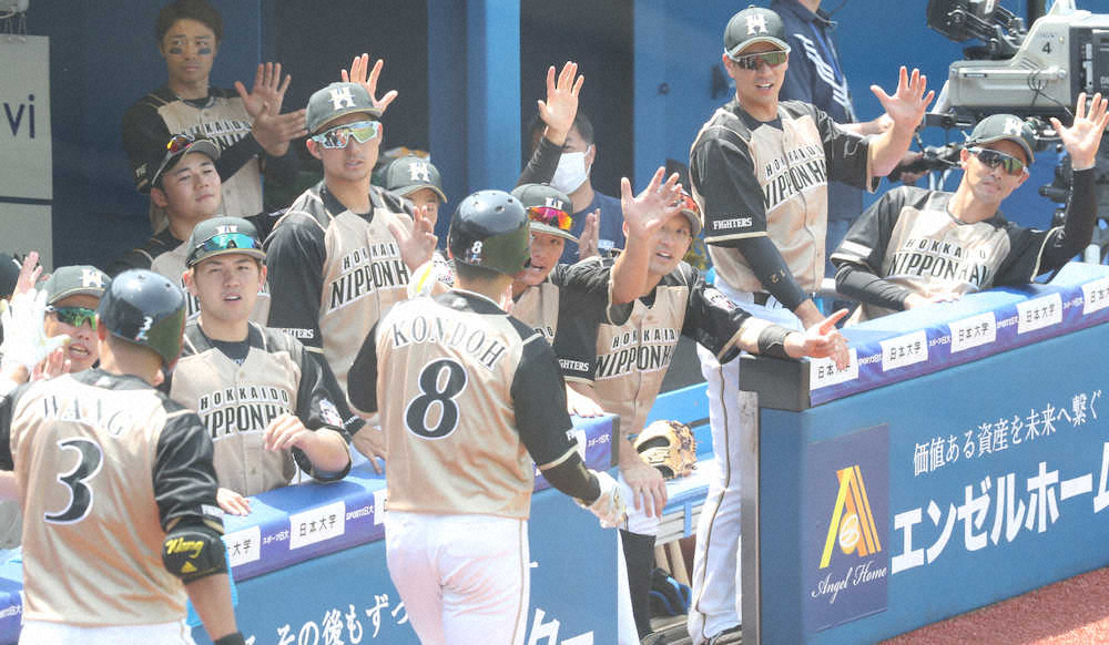 【画像・写真】日本ハム打線がDeNA今永攻略　中田先制犠飛「最低限の仕事」、王柏融は2ラン