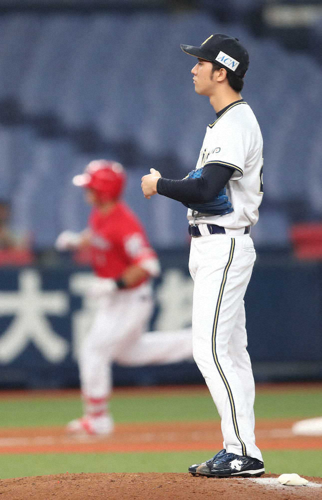 【画像・写真】オリックス先発・田嶋　2発浴び3回4失点「球の勢いが足りませんでした」修正誓う