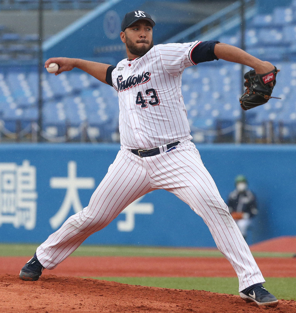 【画像・写真】ヤクルト・スアレス　PCR検査「陰性」、7日にもチーム合流　高津監督「ホッとしました」