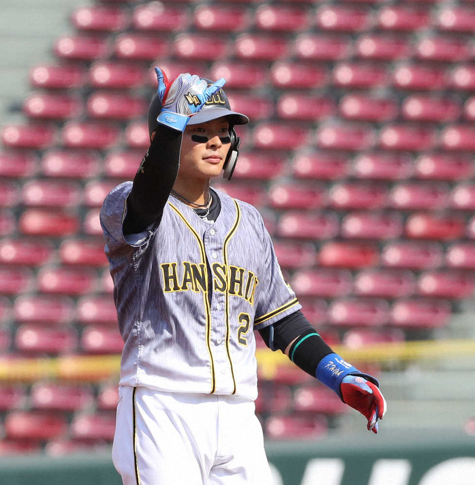 【画像・写真】阪神・北條が反撃のタイムリー　4試合連続安打と好調維持