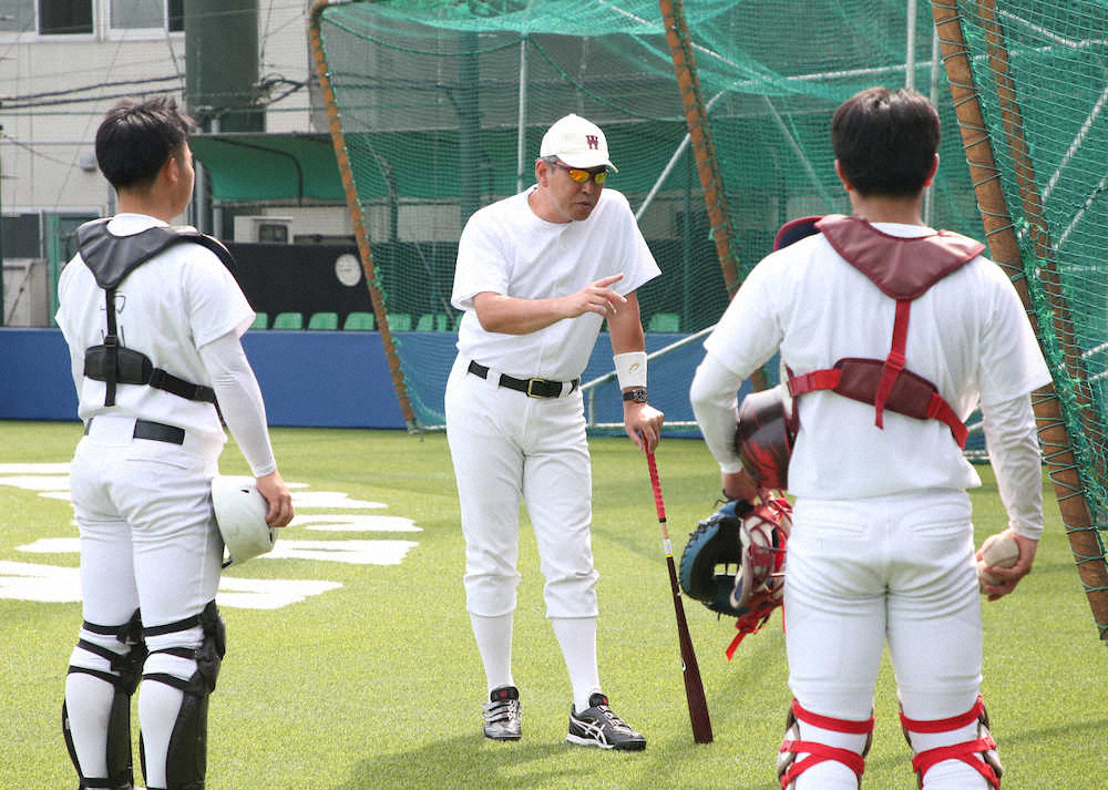 【画像・写真】早大・小宮山監督　“紺碧の空”に思うこと