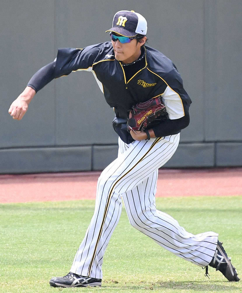 【画像・写真】「軽度の右胸筋挫傷」阪神・藤浪　キャッチボール再開「痛みもかたさも取れた」